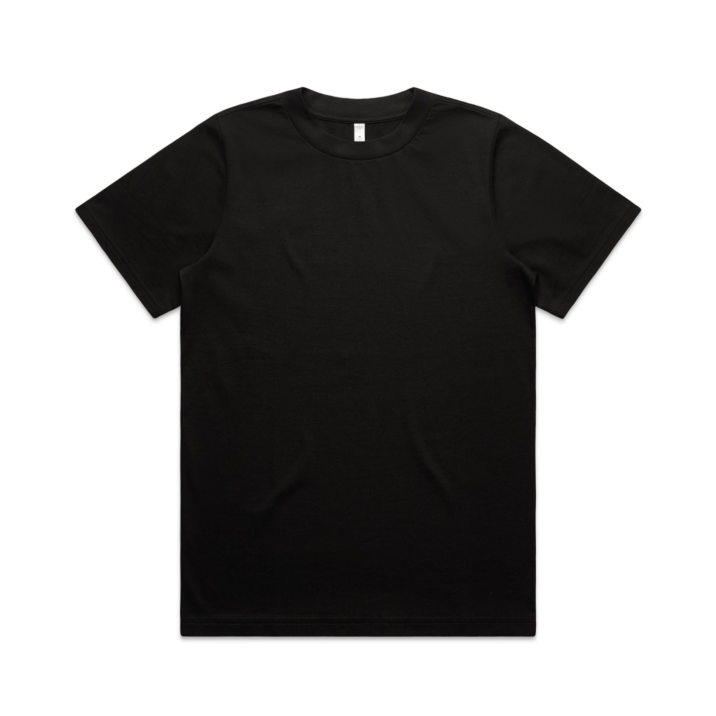 10+ Embroidered Tees - Womens Black Heavy Weight - 4080
