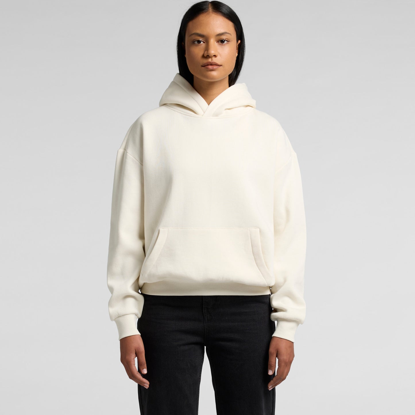 Embroidered 5 Pack - Cream Hoodie Womens
