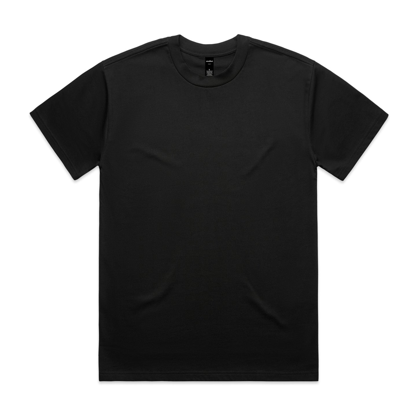 10+ Embroidered Tees - Black Heavy Weight Mens - 5080