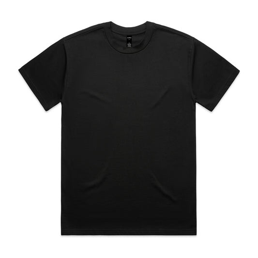 Embroidered 10 Pack - Black Heavy Weight Mens Tees