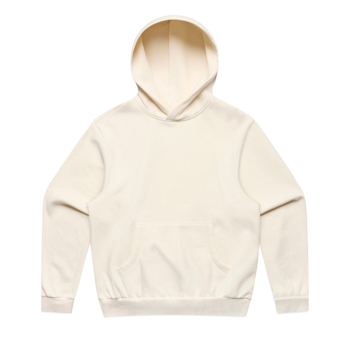 5+ Embroidered Box Hoodies - Cream -  Mens 5171